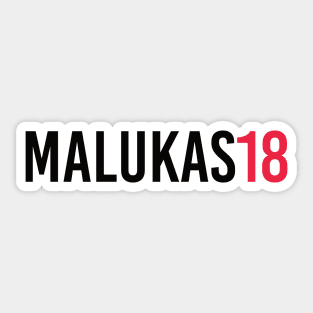 David Malukas 18 Sticker